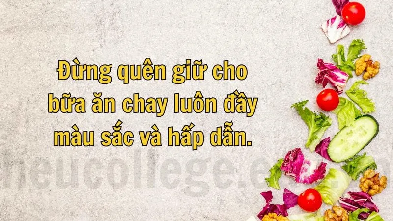 Cap ăn chay - Những câu nói hay về thực phẩm chay 9