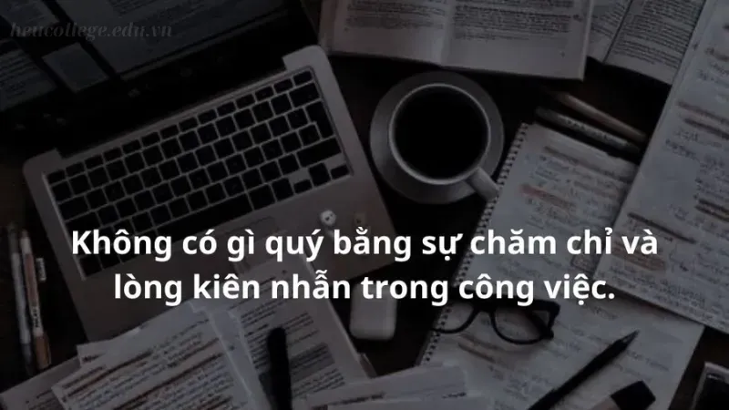 Top 10 caption hay về công việc giúp bạn vươn tới thành công 7