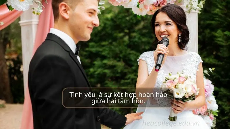 Caption hay về đám cưới ghi dấu tình yêu đời mình 8