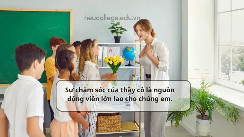 125+ câu nói 20/11 gửi đến thầy cô giáo 4