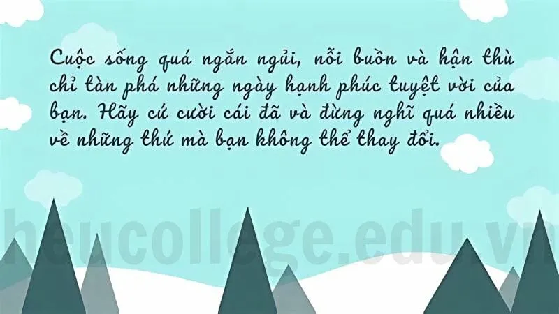 Câu nói mệt mỏi - Ghi lại nỗi lòng bạn đang mang 7