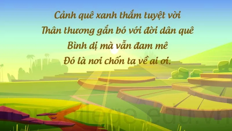 Câu nói quê hương - Gắn kết tình yêu dân tộc bền vững 4