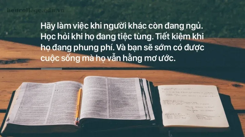 Châm ngôn về công việc tạo động lực để bạn vượt qua mọi thử thách 5