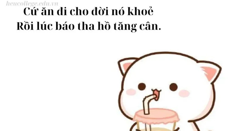 Top 10 STT ăn uống thả thính cực chất cho bữa ăn thêm vui 5