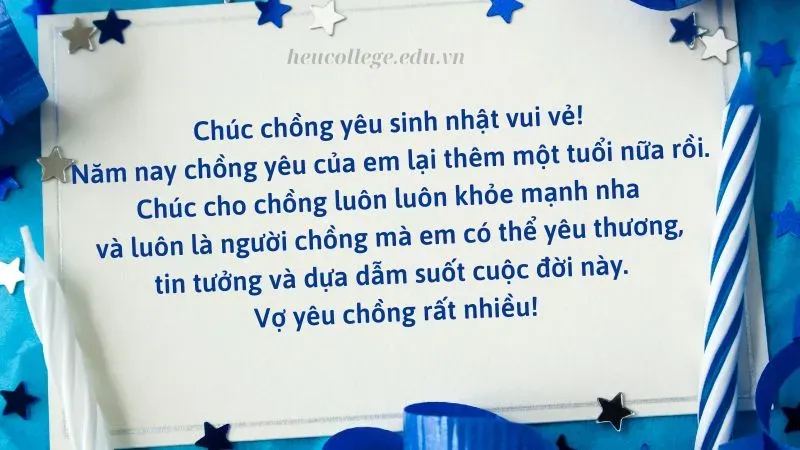 70+ stt chúc mừng sinh nhật chồng chân thành từ trái tim 8