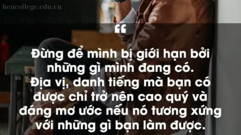 Những câu stt đàn ông trưởng thành, sâu sắc và ý nghĩa 2