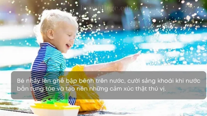 Top 10 STT em bé đi bơi dễ thương giúp tăng like nhanh chóng 4