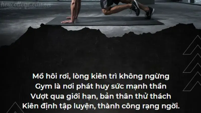 99+ STT gym đáng nhớ để ghi dấu hành trình tập luyện 6