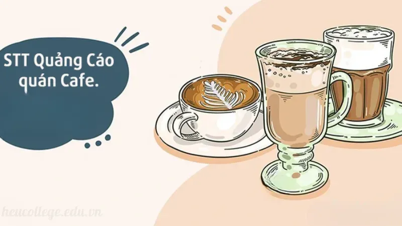 STT quảng cáo quán cafe sáng tạo giúp tăng lượng khách đều 1