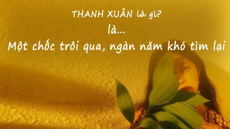 STT thanh xuân đầy cảm xúc để bạn khắc ghi kỷ niệm 2