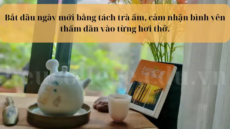 Những stt uống trà sâu sắc để chia sẻ tâm tư cuộc sống 3