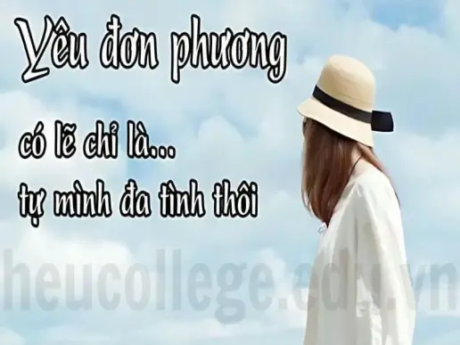 Cap yêu đơn phương - Câu nói dành cho trái tim nhạy cảm