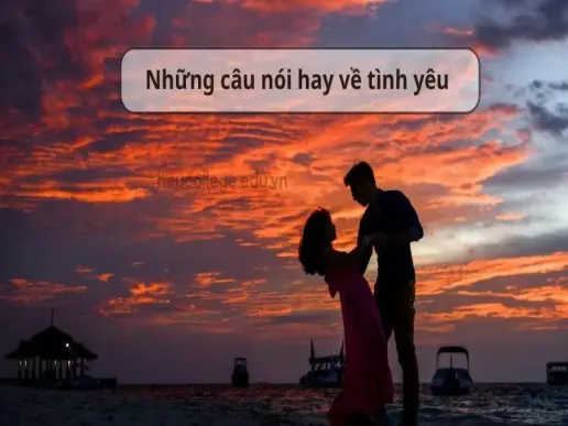 Top những câu nói hay về tình yêu lãng mạn