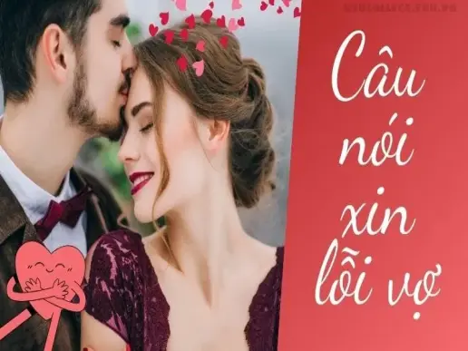 Những câu nói xin lỗi vợ đầy ý nghĩa và chân thành