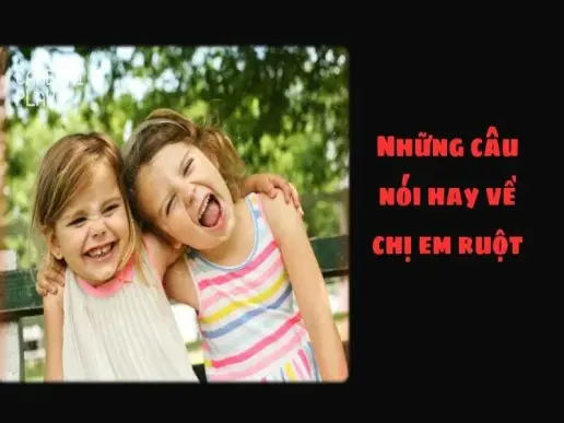 Những câu nói hay về chị em ruột đáng nhớ