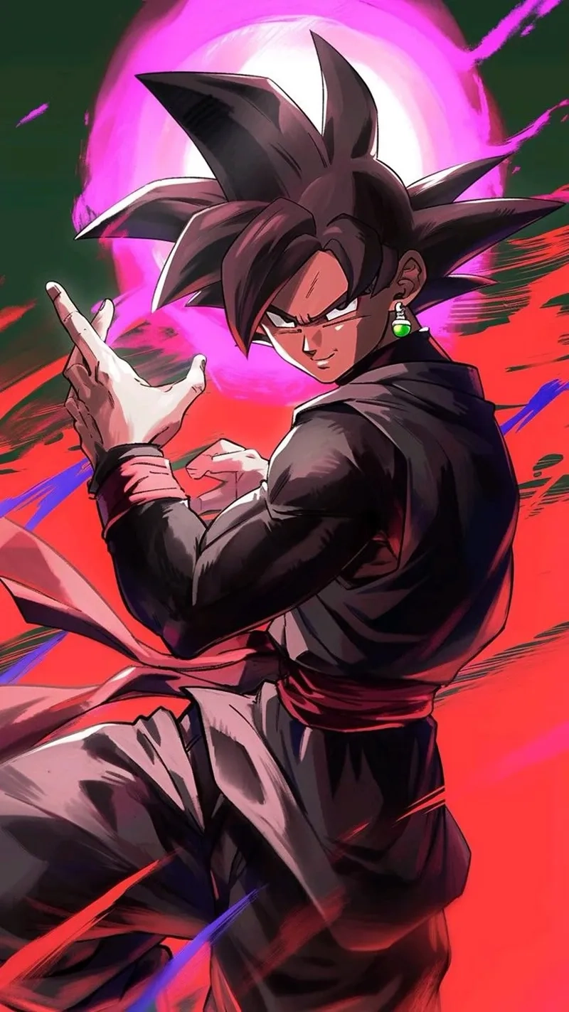 Cá tính mạnh mẽ cùng avatar goku black cuốn hút