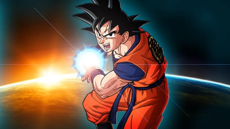 Vẻ đẹp đầy khí chất trong hình nền goku ngầu