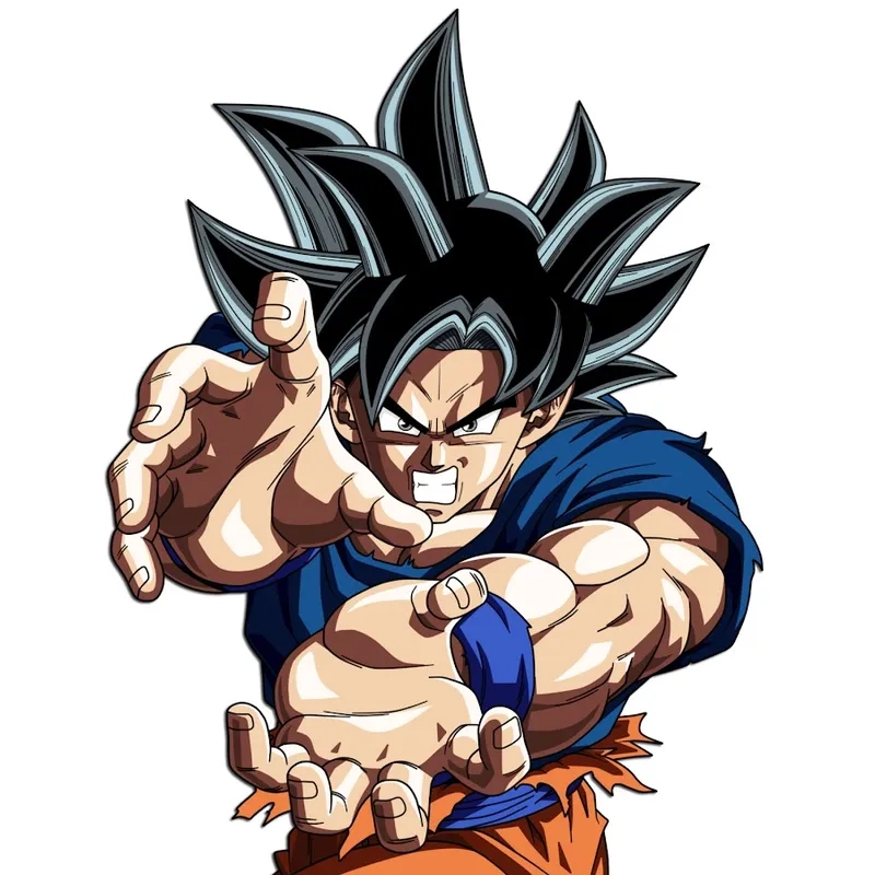 Chiến binh Saiyan mạnh mẽ trong hình ảnh goku ngầu