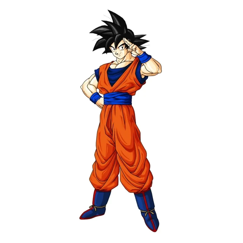 Thể hiện tinh thần chiến đấu với ảnh goku ngầu