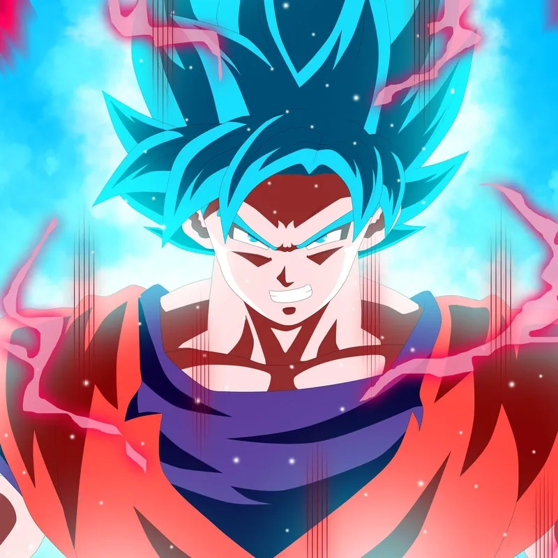 Phong thái bá đạo bùng nổ với ảnh goku ngầu lòi