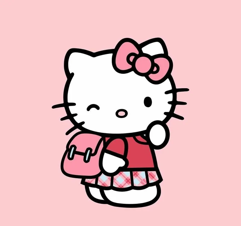 Bộc lộ cảm xúc với avatar hello kitty buồn nhẹ nhàng 