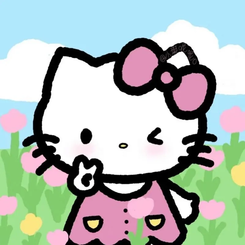 Tải ngay free avatar hello kitty dễ thương và độc đáo 