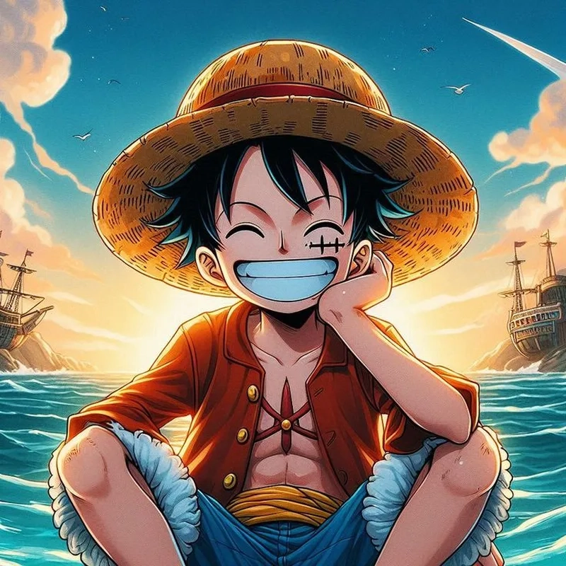 Hình nền Luffy Gear 5 ngầu sẽ làm nổi bật mọi thiết bị bạn sử dụng