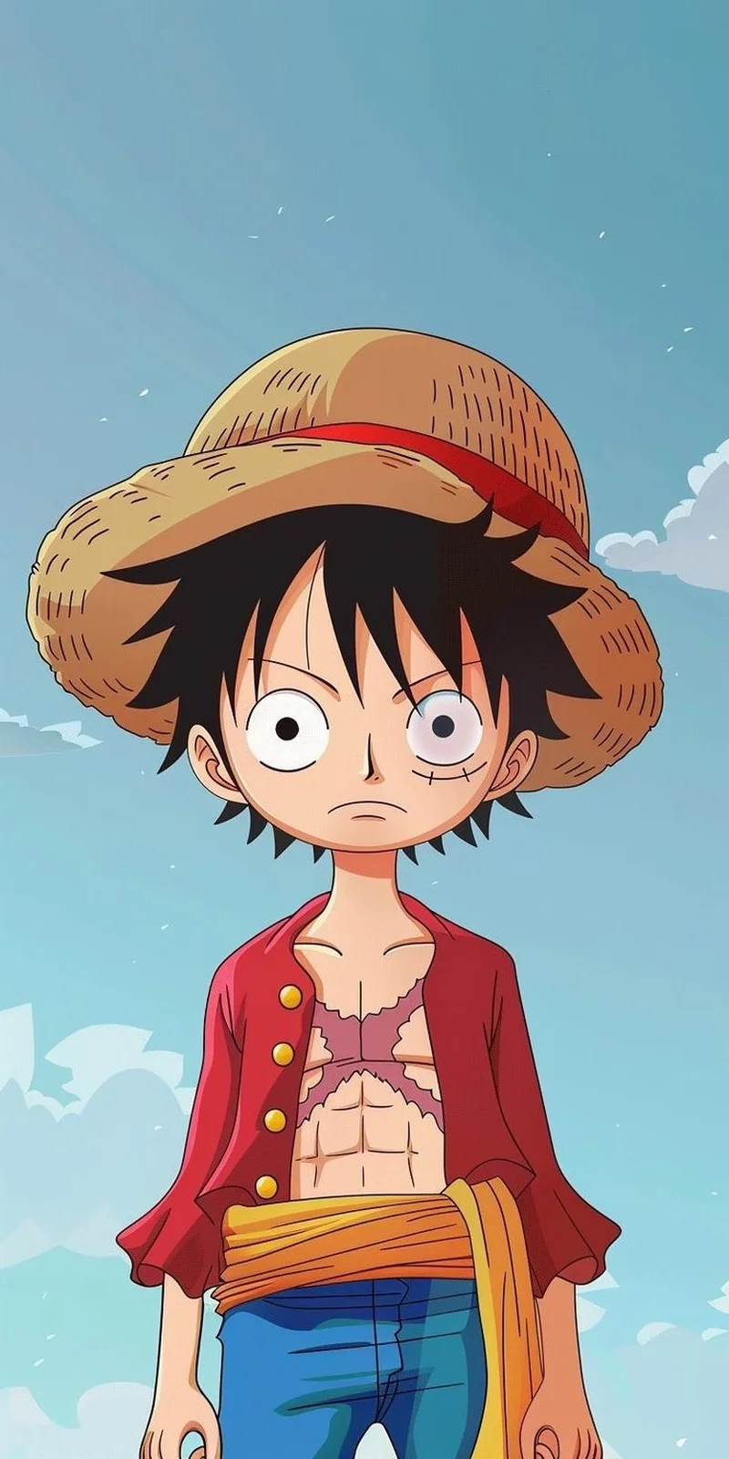 Vẽ Luffy Gear 5 ngầu mang đến một hình ảnh mạnh mẽ và đầy ấn tượng