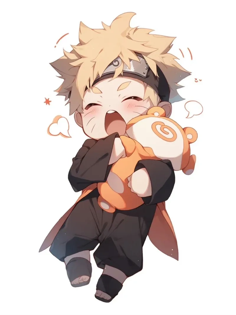 Bộ sưu tập hình chibi Naruto siêu dễ thương