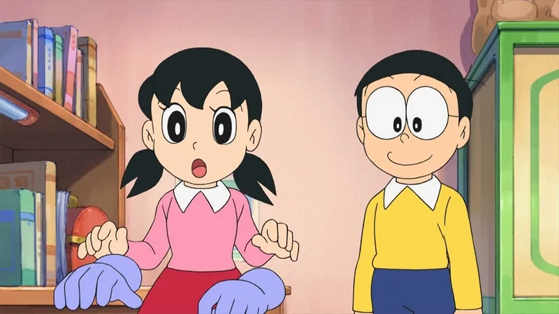 Cặp đôi hoàn hảo trong hình ảnh nobita và shizuka ngầu