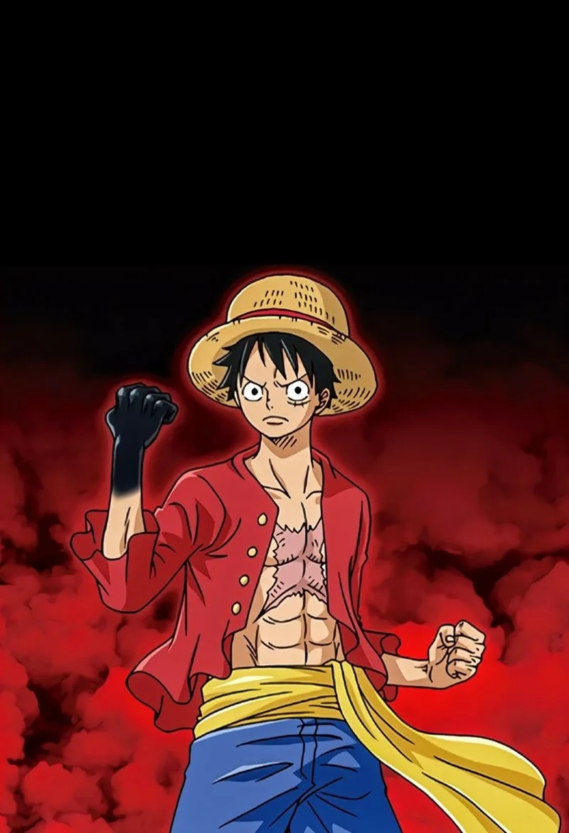 Ảnh One Piece Nika là hình ảnh của Luffy với sức mạnh thần thánh