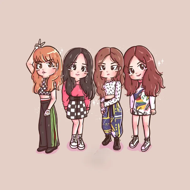 Blink đâu rồi, nhanh tay sở hữu avatar Blackpink mãi đỉnh nào