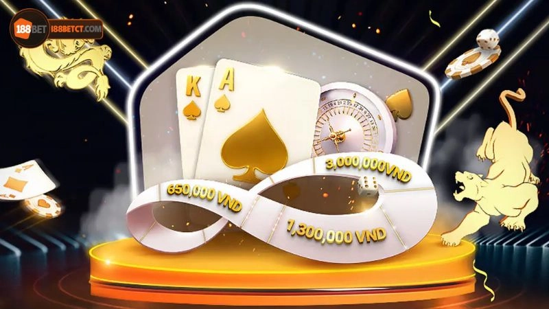 Các chương trình khuyến mãi 188Bet hấp dẫn