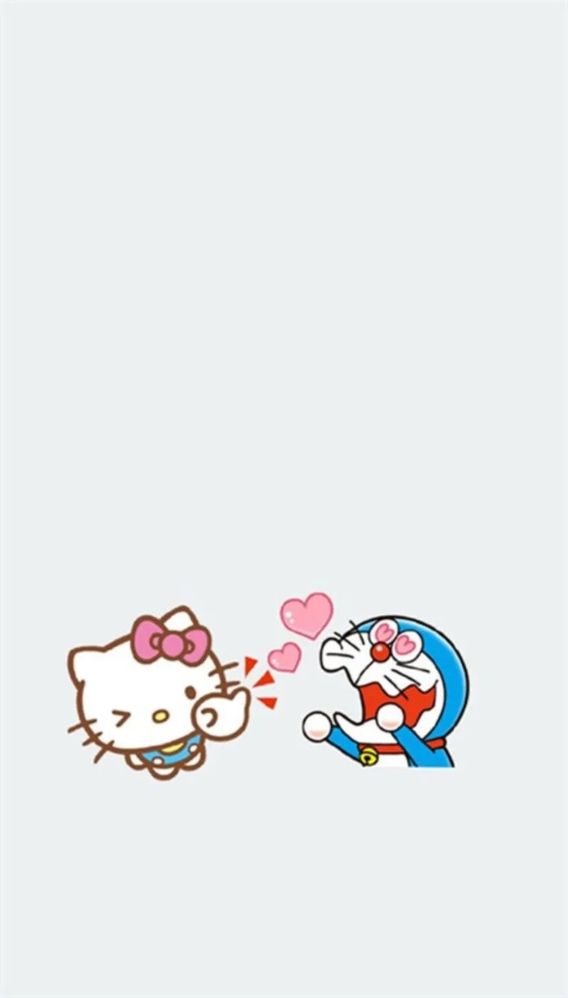 Một câu chuyện đáng yêu từ hello kitty yêu doraemon 