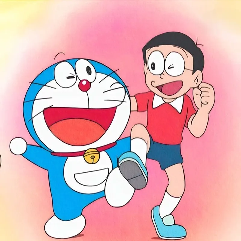 Tình bạn đẹp giữa doraemon và nobita cute khiến ai cũng ngưỡng mộ