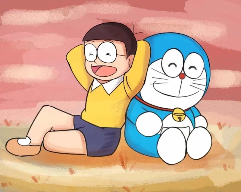 Những hình doremon và nobita dễ thương khiến ai cũng tan chảy