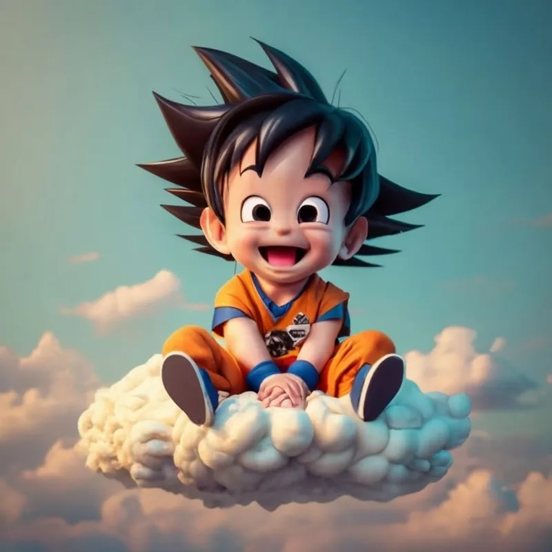 Độ chân thực bùng nổ trong ảnh goku bản năng vô cực 3d