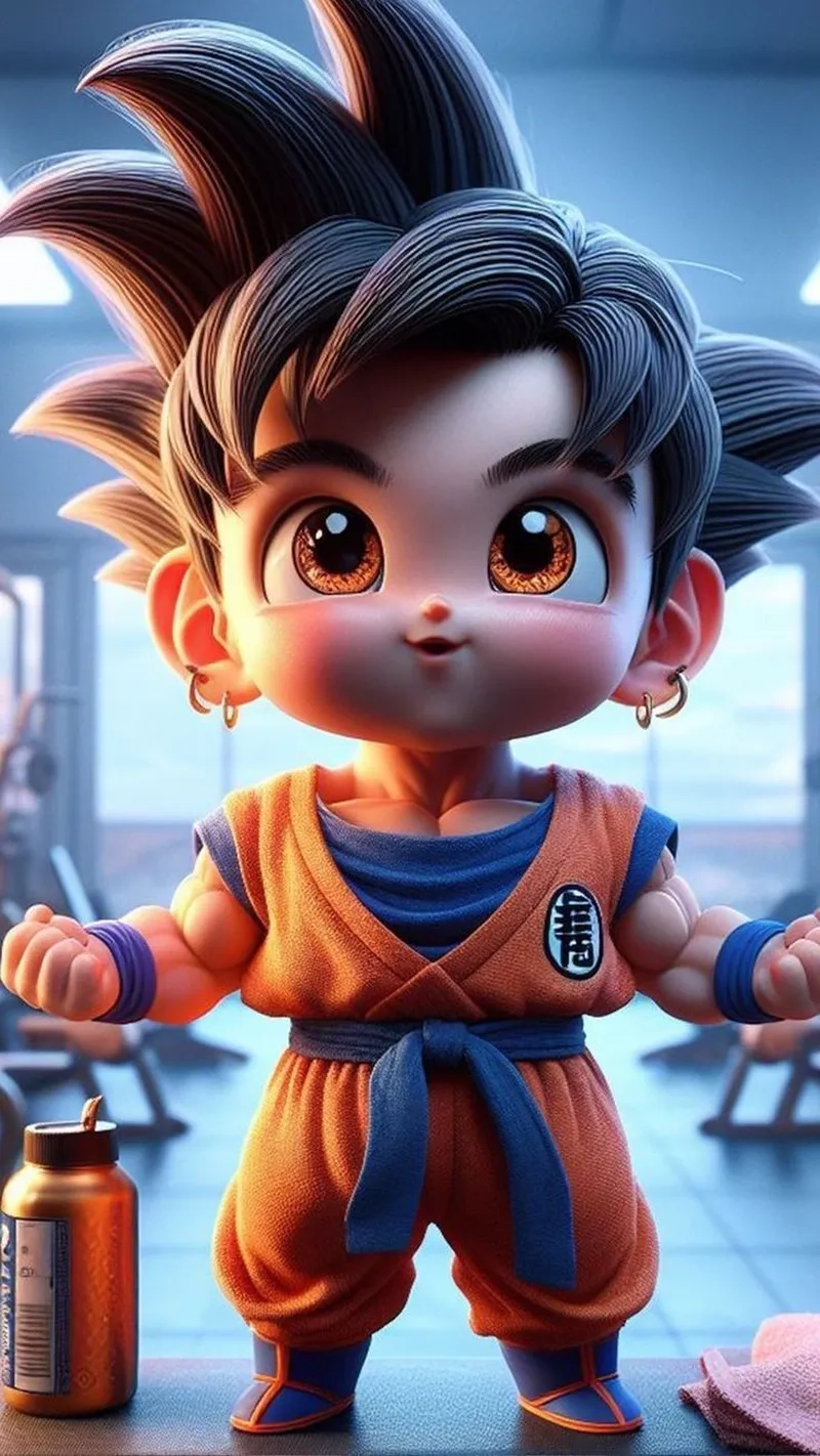 Tô điểm màn hình với ảnh nền máy tính goku cực chất