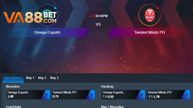 Danh sách các sản phẩm eSports nổi bật tại VA88