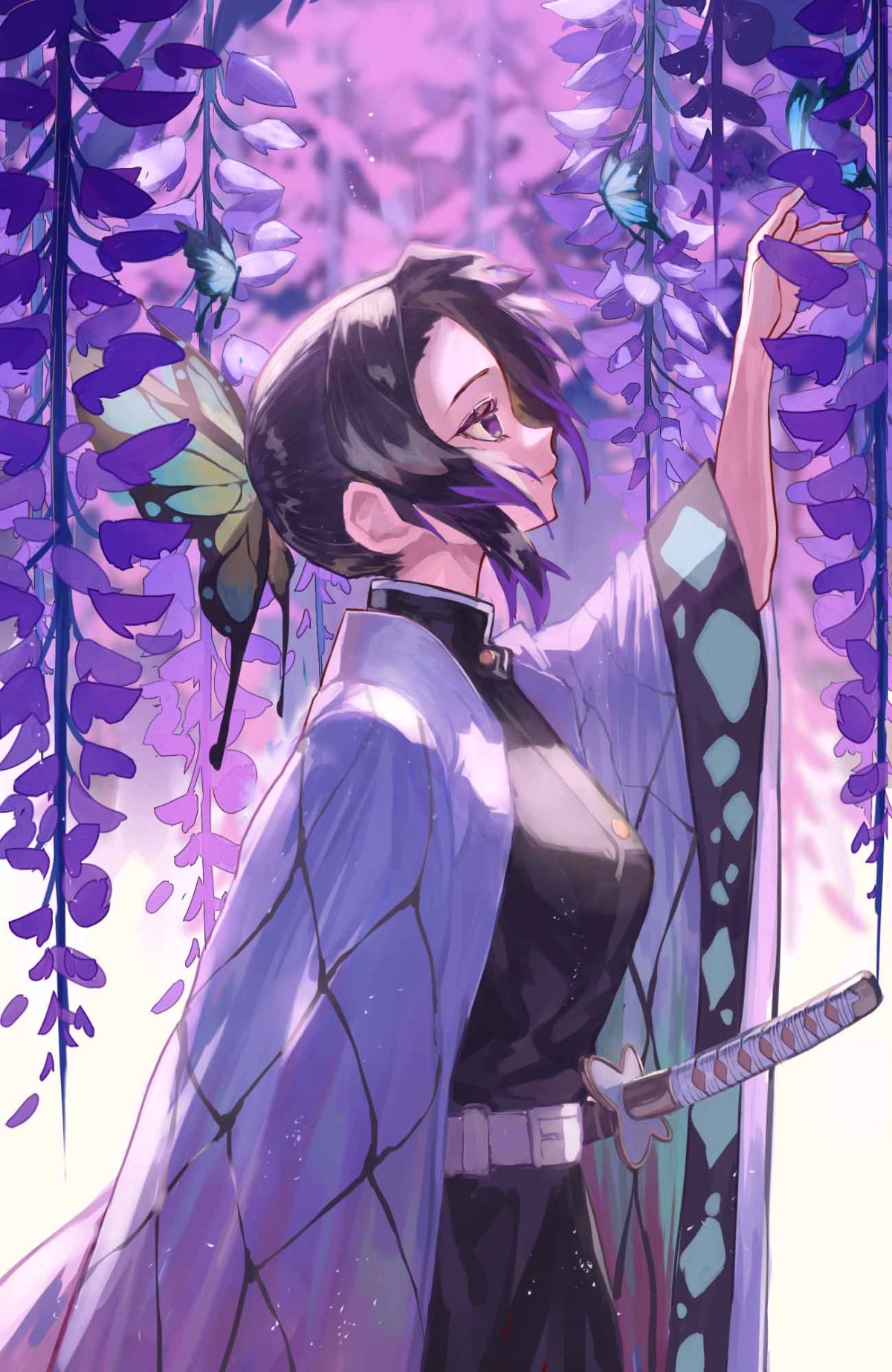 Hình Shinobu ngầu, phong cách độc nhất trong Kimetsu no Yaiba