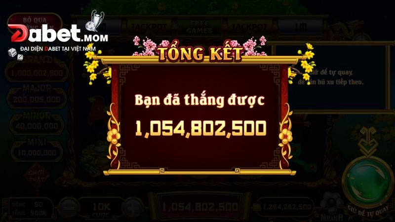 Bí quyết săn Jackpot siêu đỉnh tại nổ hũ Dabet