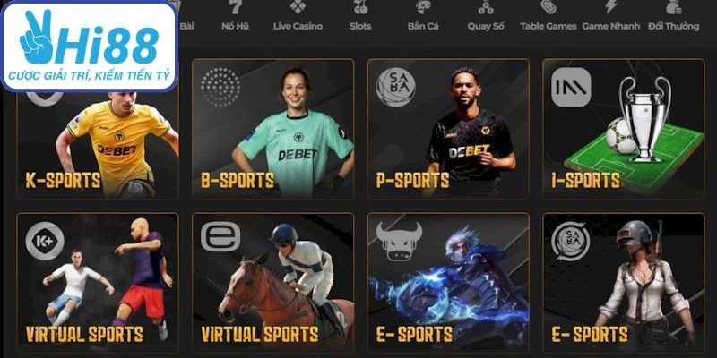 Các thể loại game hot nhất tại Hi 88 không thể bỏ lỡ