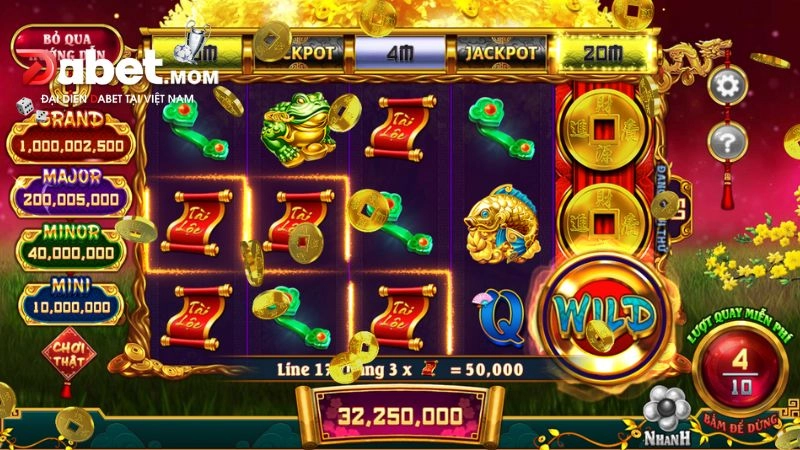 Hướng dẫn cách chơi quay hũ đổi thưởng Dabet