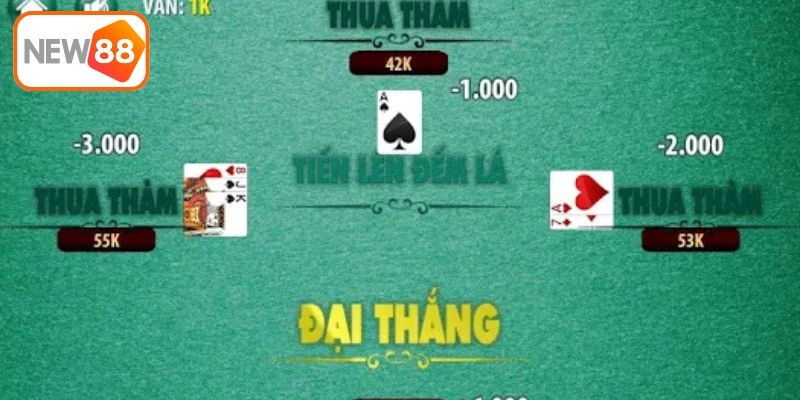 Hướng dẫn chi tiết cách chơi New88 tiến lên đếm lá