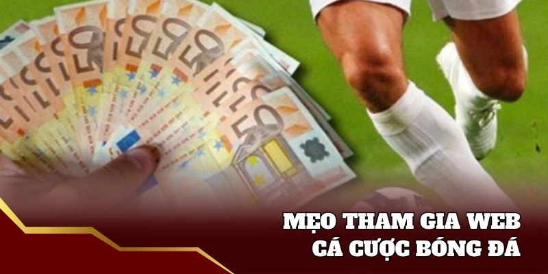 Bí quyết tham gia web cá cược bóng đá
