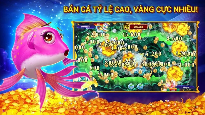  Bắn Cá Tiên ABC8 với kho tàng cá hiếm đầy giá trị.