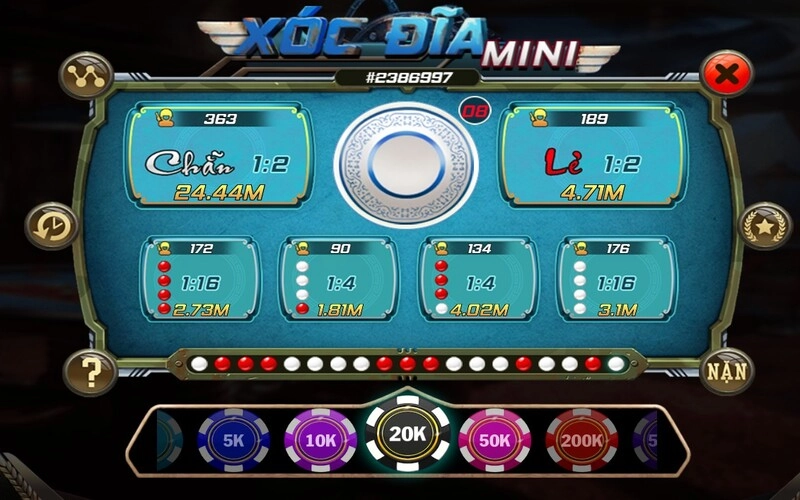 Chiến thuật chơi xóc đĩa theo cầu và phân bổ vốn