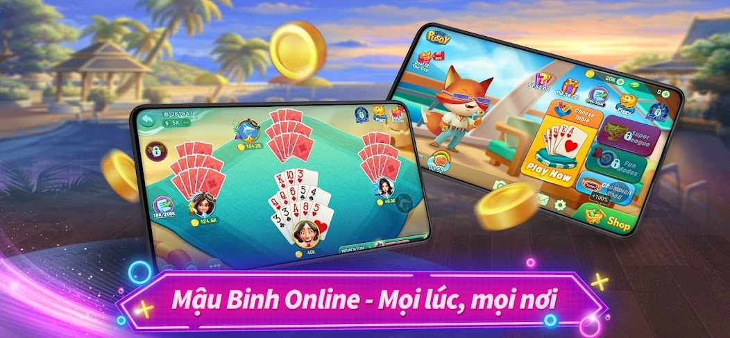  Giao diện Mậu Binh online tại iwin – hiện đại, hấp dẫn