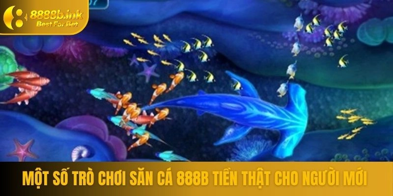Một số trò chơi săn cá 888B tiền thật cho người mới 