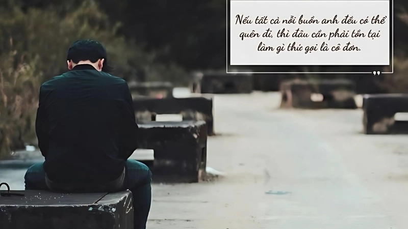 Caption hay về cô đơn đầy tâm trạng và ý nghĩa